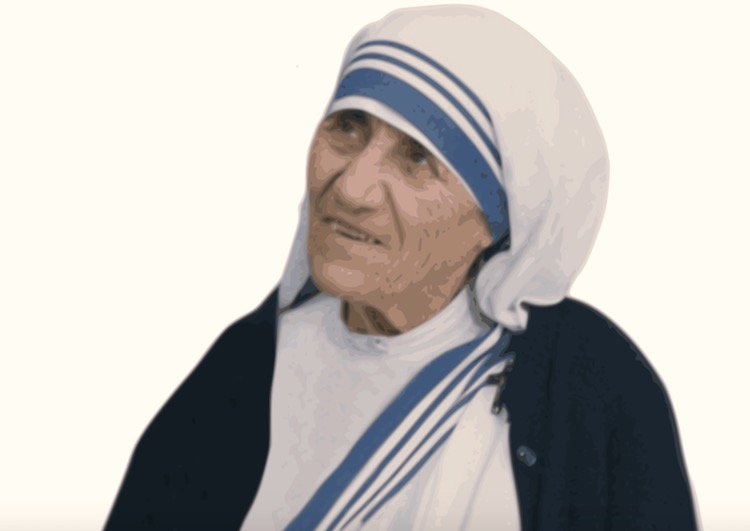 Social Worker Mother Teresa in Marathi