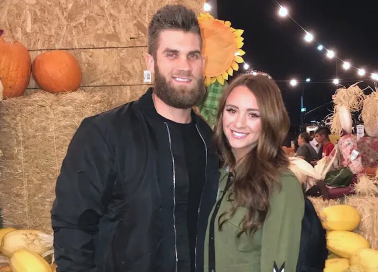 Bryce Harper Wife Spouse