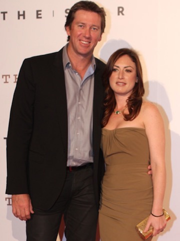 Glenn McGrath wife images