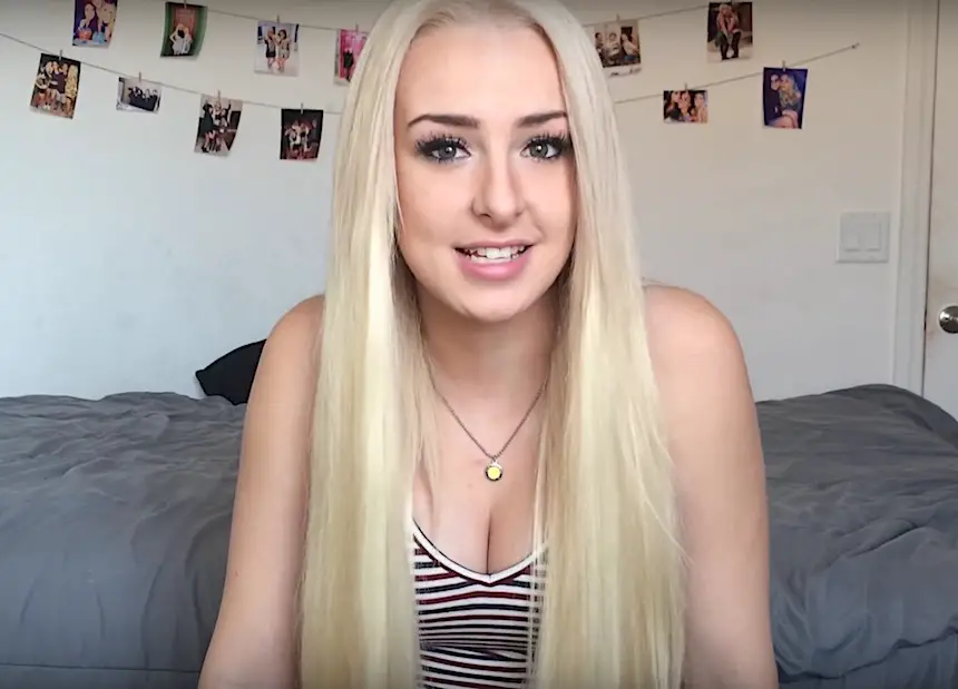 tana mongeau no makeup