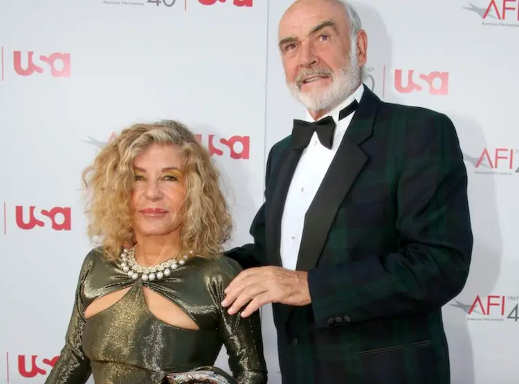 sean connery wife