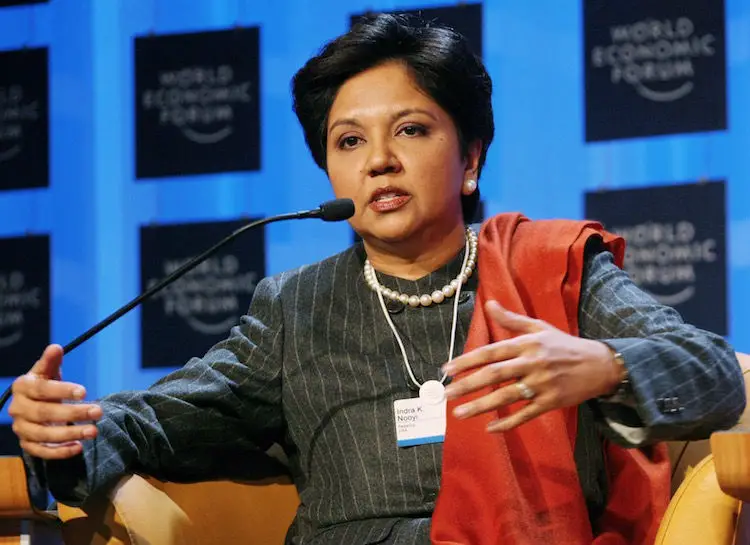 indra nooyi salary family