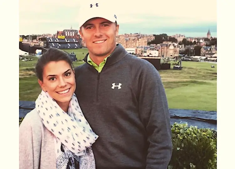 Jordan Spieth and Annie Verret Engagement Ring