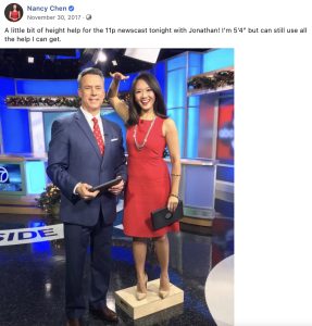 Nancy Chen CBS Height