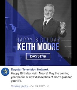Pastor Keith Moore Age Birthday