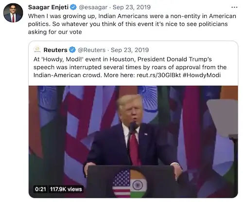 Is Saagar Enjeti Indian